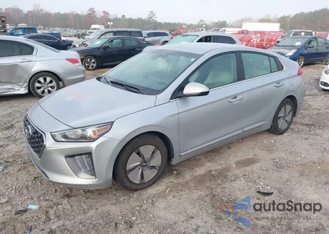 2022 Hyundai Ioniq Hybrid Se z USA, uszkodzony, nr VIN KMHC75LC5NU270770